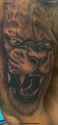 Explore collarbone tattoo ideas for men, creative tattoo ideas in Orange Park, available at Big City Tattoo and Piercing