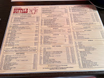 Menu / carte de Buffalo Steakhaus à Frankfurt