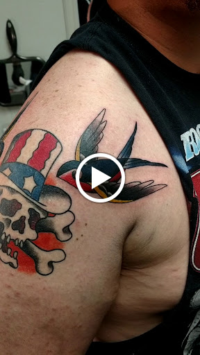 Explore tattoo ideas for music, creative tattoo ideas in Marietta, available at Monkeys Uncle Tattoo