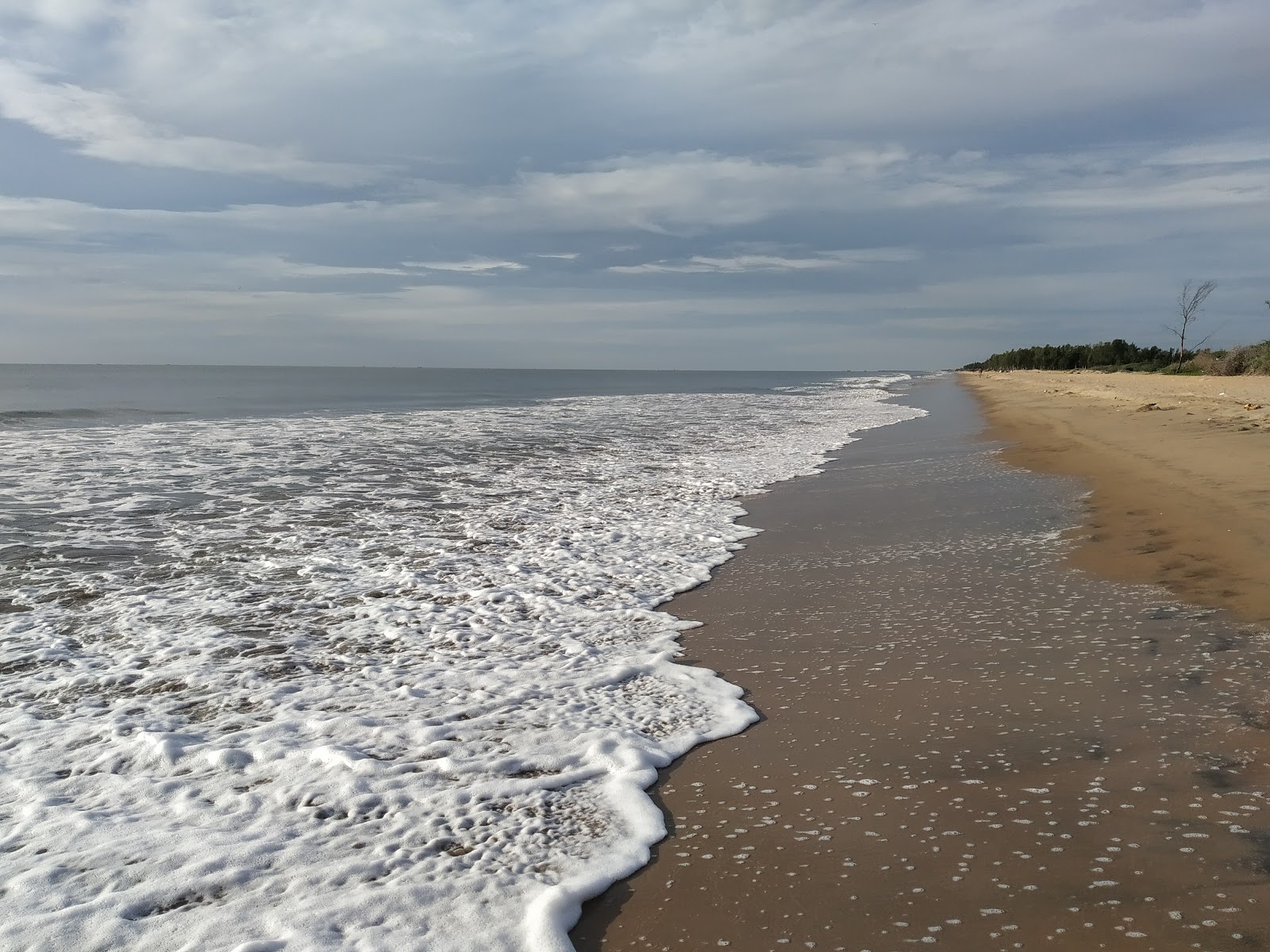 Nagore Beach的照片 带有长直海岸