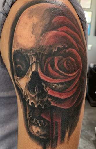 Explore tattoo ideas for family names, creative tattoo ideas in Junction City, available at Patriot Tattoo Company