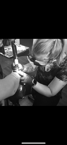 Explore tattoo initials ideas, creative tattoo ideas in Warrensburg, available at Altered Visions Tattoo Studio