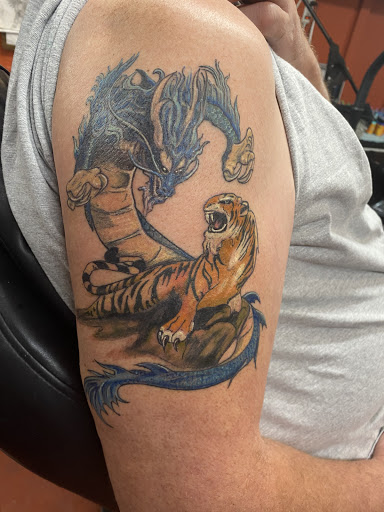Explore tattoos my sons names ideas, creative tattoo ideas in Dripping Springs, available at Hill Country Arts Piercings And Tattoos