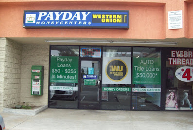 Payday Money Centers- Downey