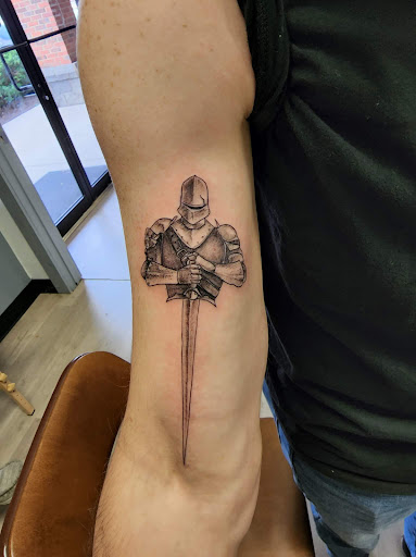 Explore death stranding tattoo ideas, creative tattoo ideas in Easley, available at Peach Pit Tattoo