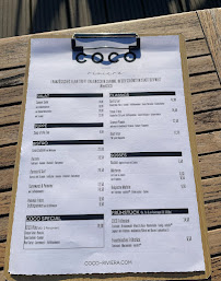 Restaurant COCO riviera à Hamburg (la carte)