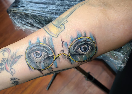 Explore sky tattoo ideas, creative tattoo ideas in Dallas, available at 2Xtremes Tattoos & Piercing