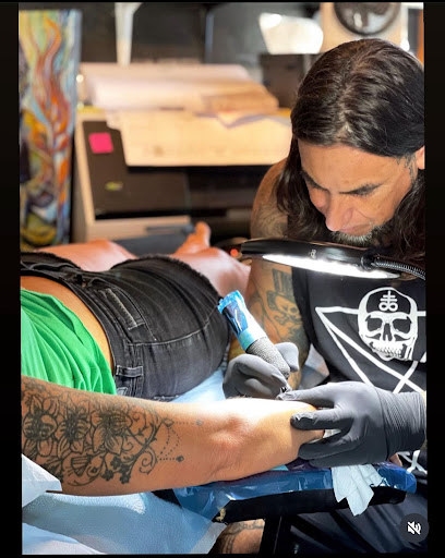 Explore semper fi tattoo ideas, creative tattoo ideas in Santa Cruz, available at Black Pearl Tattoo Santa Cruz