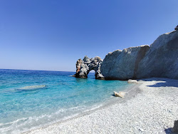 Zdjęcie Lalaria beach z przestronna linia brzegowa