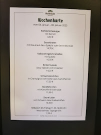 Waldhäusle à Waltenhofen menu