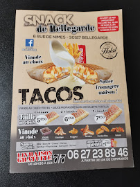 Aliment-réconfort du Restauration rapide Snack et tacos de bellegarde - n°2