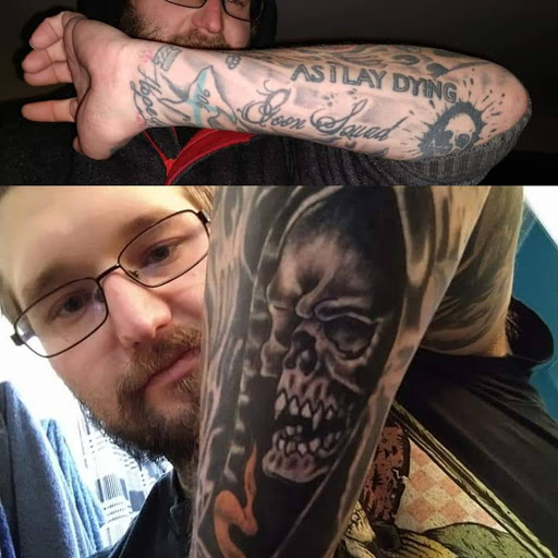 Explore barbed wire tattoo ideas, creative tattoo ideas in Houghton, available at Edge Tattoo Inc