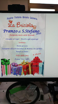 Restaurant Ristorante La Briciola à Castelnuovo Magra (le menu)