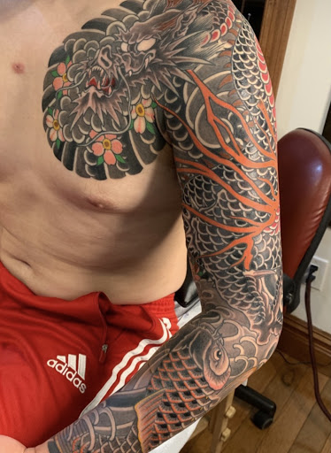 Explore skinny tattoo ideas, creative tattoo ideas in Brooklyn, available at Hand of Glory Tattoo & Piercing