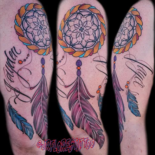 Explore fishing tattoos ideas, creative tattoo ideas in Caldwell, available at Blue Ring Studio Tattoo & Piercing
