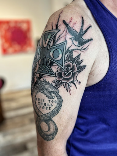 Explore virgo tattoo ideas for females, creative tattoo ideas in Moline, available at ARTIST AIMEE TATTOOS - AF Tattoo Studio