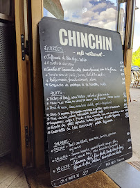 Menu du Café Chinchin à Paris