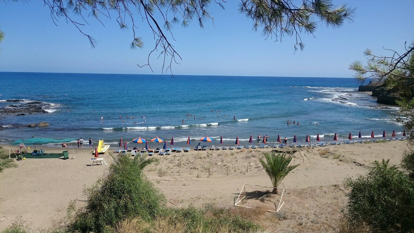 Foto di Omega beach area parzialmente alberghiera