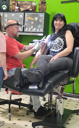 Explore t rex tattoo ideas, creative tattoo ideas in Evansville, available at Ink Therapy 101