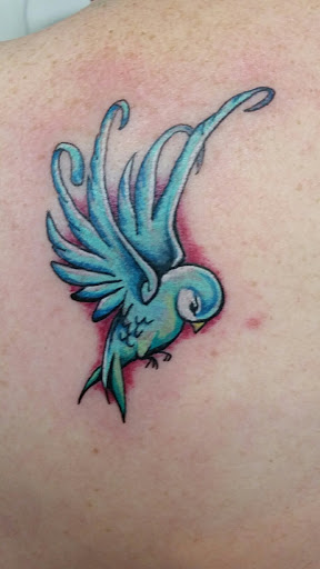 Explore cute dinosaur tattoo ideas, creative tattoo ideas in Yorktown, available at Army Navy Tattoo