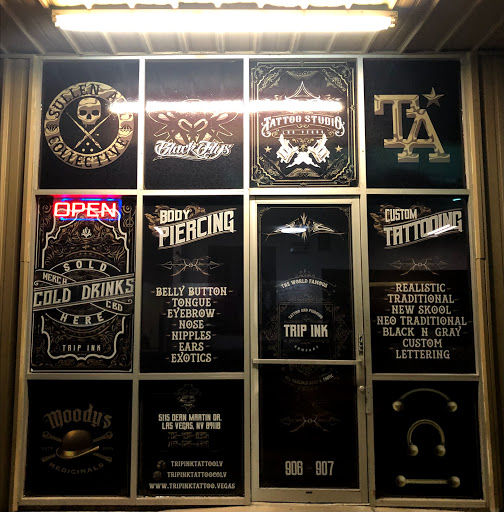 Tattoo Shop «Trip Ink Tattoo Company», reviews and photos, 5115 Dean Martin Dr, Las Vegas, NV 89118, USA