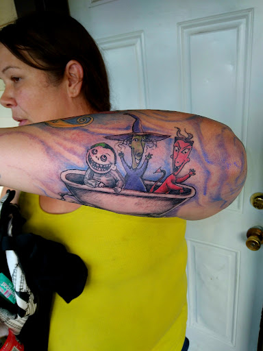 Explore grandkids tattoos ideas, creative tattoo ideas in Roanoke, available at RailYard INK