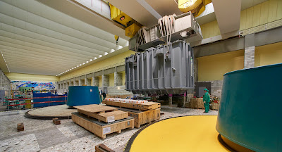 Usine hydroélectrique de La Bâthie à La Bathie