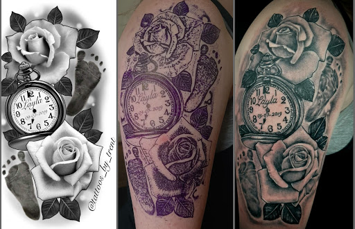 Explore japanese kanji tattoo ideas, creative tattoo ideas in Lakeview, available at Backwoods Tattoo Studio