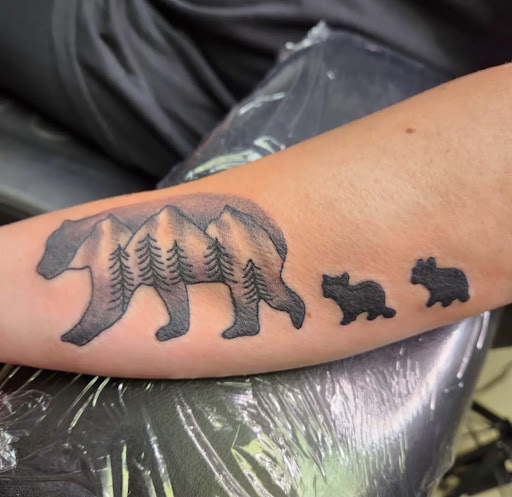 Explore protector tattoo ideas, creative tattoo ideas in Bethel Park, available at Human Production Gallery