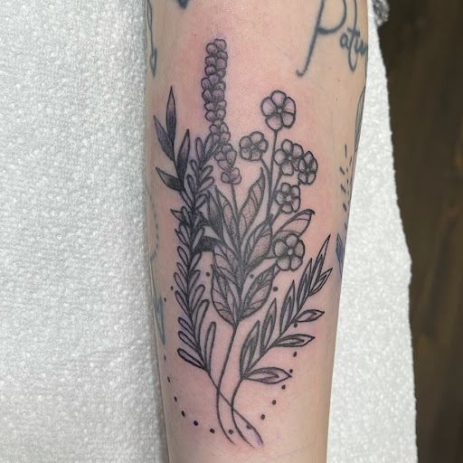 Explore tattoo ideas for the hand, creative tattoo ideas in Mckinney, available at Borrowed Time Fine Art Gallery Tattoo Shop