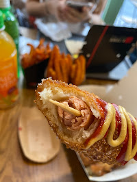 Saucisse sur bâtonnet du Restaurant coréen K-Town à Paris - n°1
