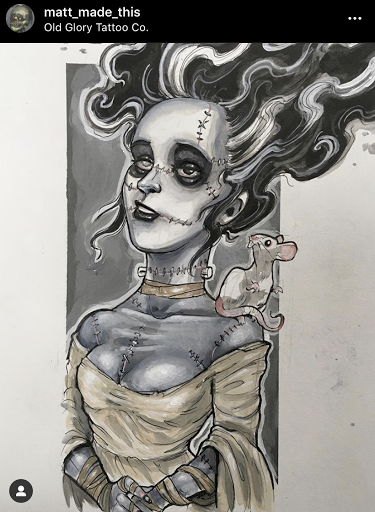 Explore tattoo ideas biomechanical, creative tattoo ideas in Asbury Park, available at Old Glory Tattoo Co.