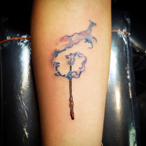 Explore flower tattoo ideas on arm, creative tattoo ideas in Tacoma, available at LIFESENTENCEinK Tattoo Shop
