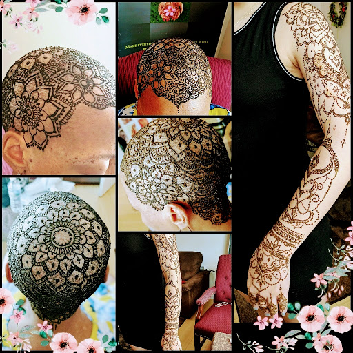 Explore small tattoo ideas for men's, creative tattoo ideas in Concord, available at Naseera Fazil Henna Art