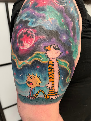 Explore hand small tattoo ideas, creative tattoo ideas in Maumelle, available at Lucky Bella Tattoos