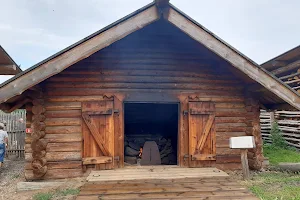 Museum reconstructed medieval manor rushanina image