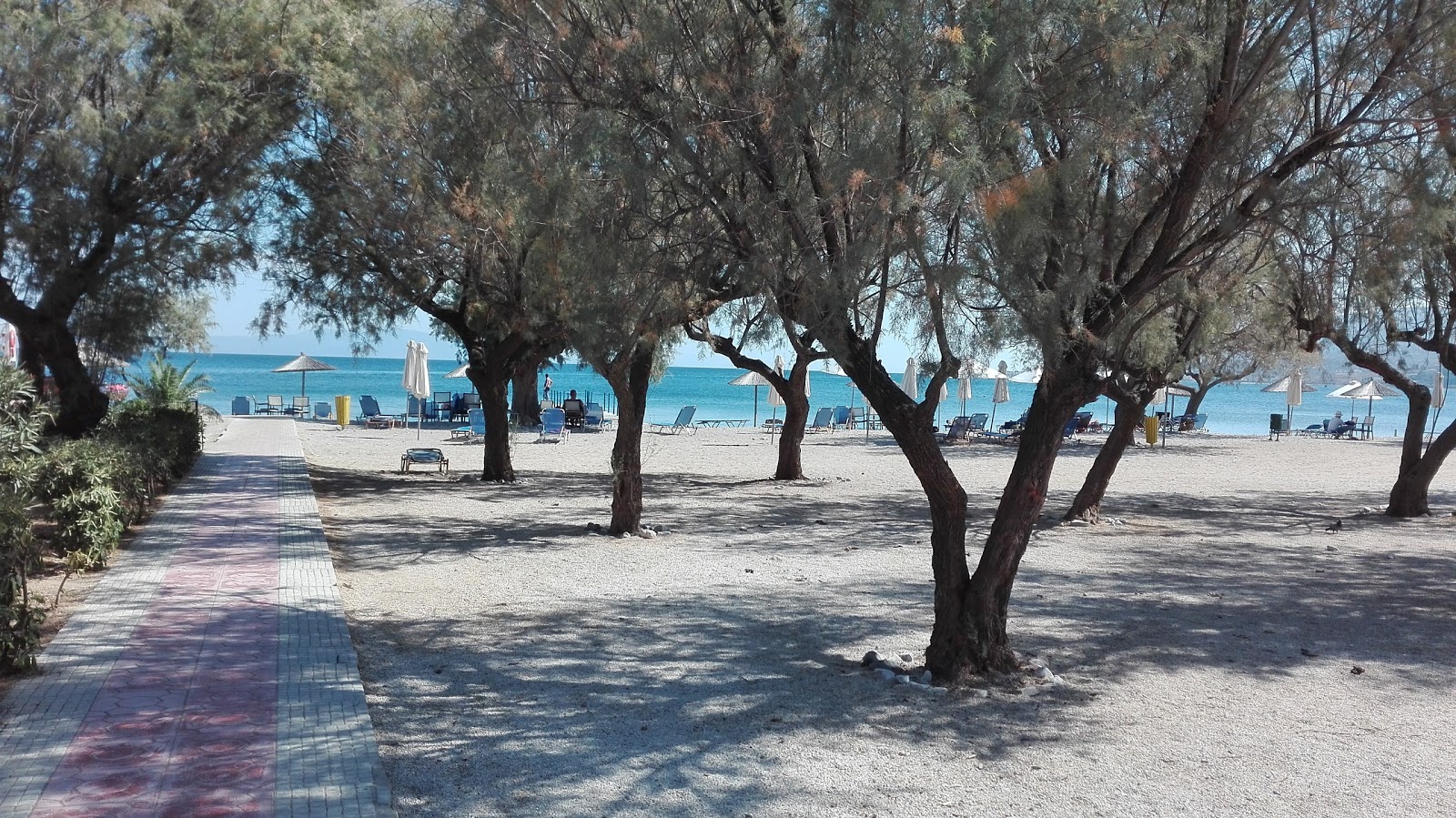 Tsamakia beach'in fotoğrafı çok temiz temizlik seviyesi ile