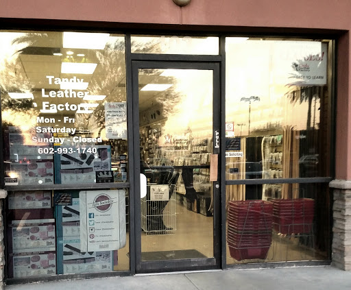 Craft Store «Tandy Leather Phoenix-141», reviews and photos, 3434 W Greenway Rd #103, Phoenix, AZ 85053, USA