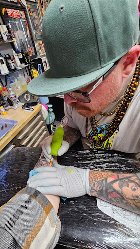 Explore military tattoo ideas, creative tattoo ideas in Meridian, available at Burn The Boats Tattoo