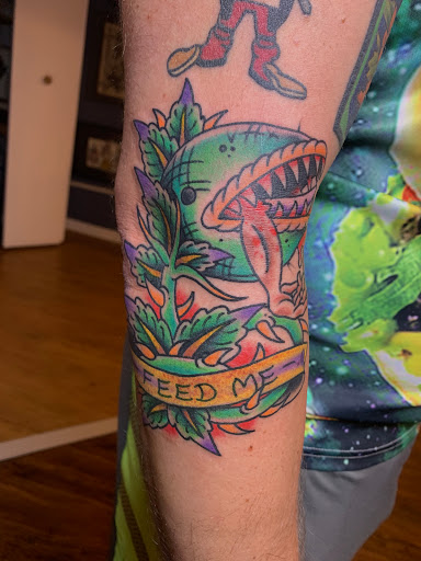 Explore volcano tattoo ideas, creative tattoo ideas in Warrenville, available at NoodlesTattoo Co. & Studio