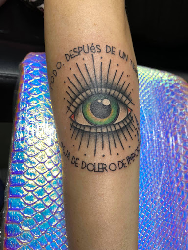 Explore king tattoo ideas, creative tattoo ideas in Harrah, available at Gypsy Blood Body Art Studio