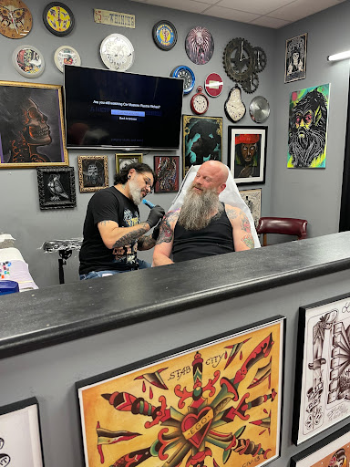 Explore memorial tattoo ideas for husband, creative tattoo ideas in Anniston, available at Classic 13 Tattoo