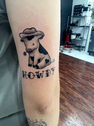 Explore schnauzer tattoo ideas, creative tattoo ideas in El Paso, available at Art of Ink Studios