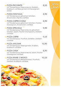 Restaurant indien Grüne Oase à Trier (la carte)