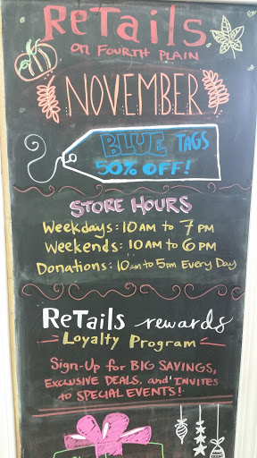 Thrift Store «ReTails Thrift Store», reviews and photos, 5000 NE Fourth Plain Blvd, Vancouver, WA 98661, USA