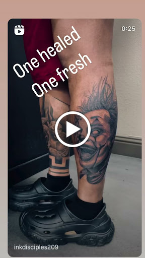 Explore brent faiyaz tattoo ideas, creative tattoo ideas in Modesto, available at Ink Disciples Tattoo Parlor