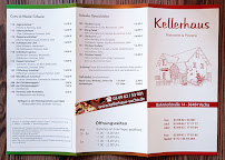 Menu du Kellerhaus - Ravinder Pal Singh à Vacha