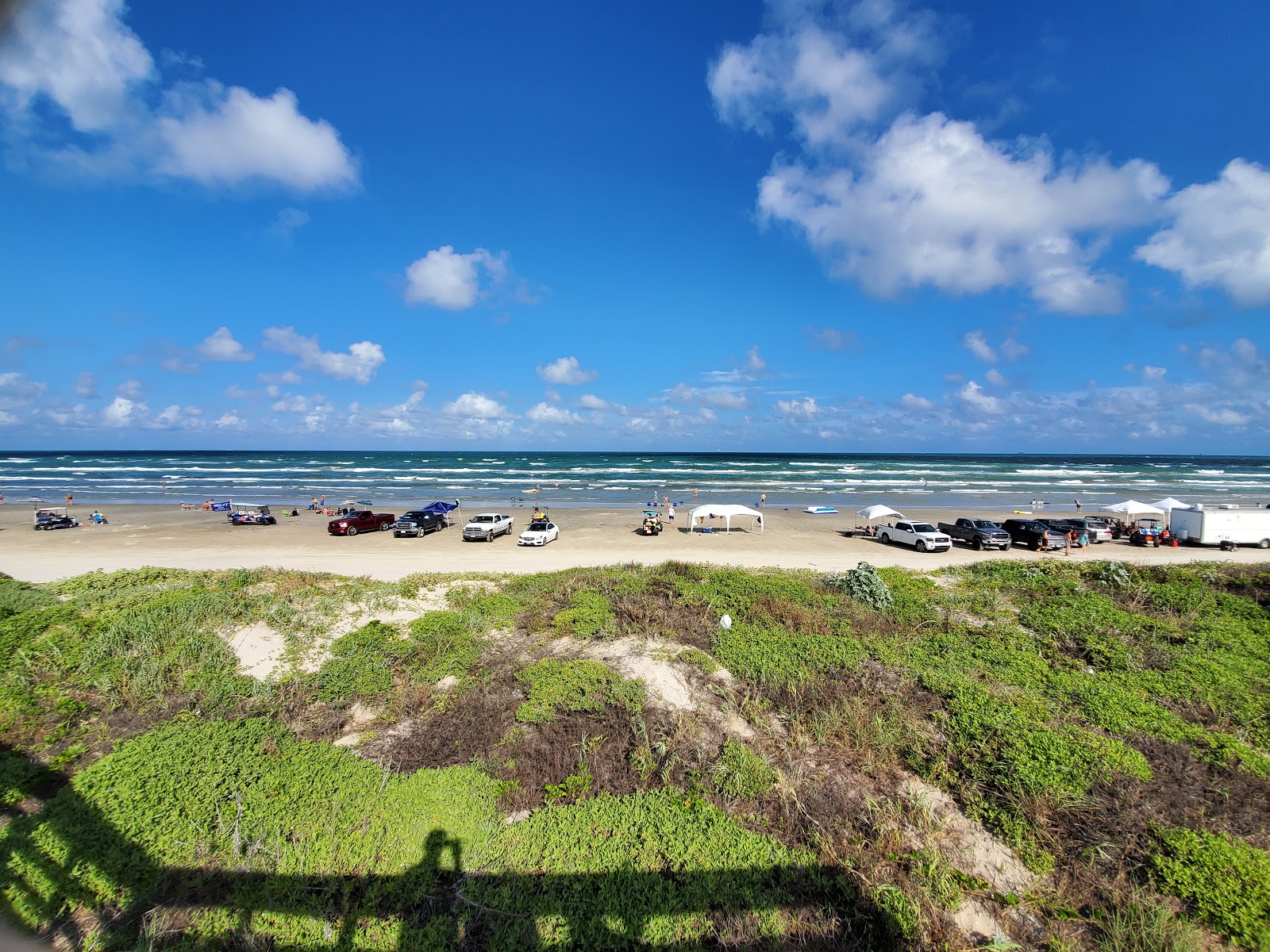 Photo of Gulf Waters beach with turquoise pure water surface