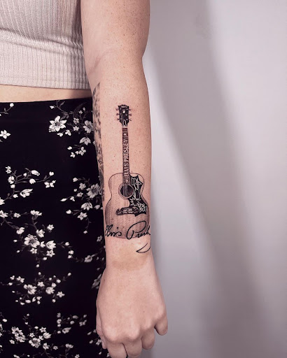 Explore scuba diving tattoo ideas, creative tattoo ideas in Kissimmee, available at Fallen Sparrow Tattoo Co