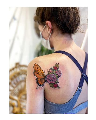 Explore african tattoo ideas, creative tattoo ideas in Moline, available at ARTIST AIMEE TATTOOS - AF Tattoo Studio